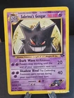 Pokémon Sabrina's Gengar 29/132 Gym Challenge Rare 2000