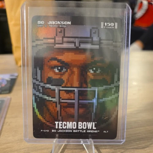 Tecmo Bowl Day 1 Pixel Helmet ALT Insert Bo Jackson Battle Arena #P-142