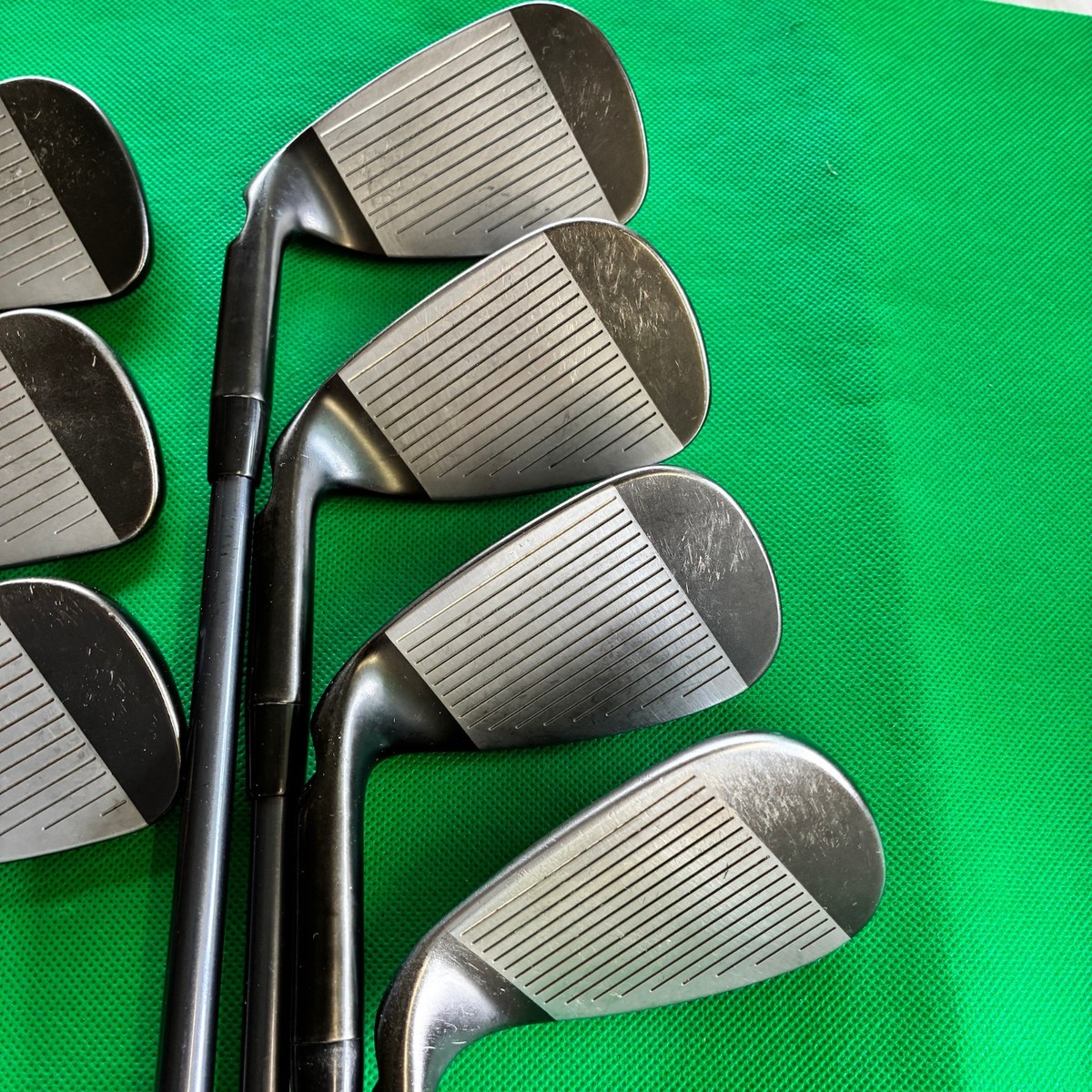 Ping G710 Iron Set 6-Sw 7pcs Stiff Graphite Shaft Golf Clubs Black