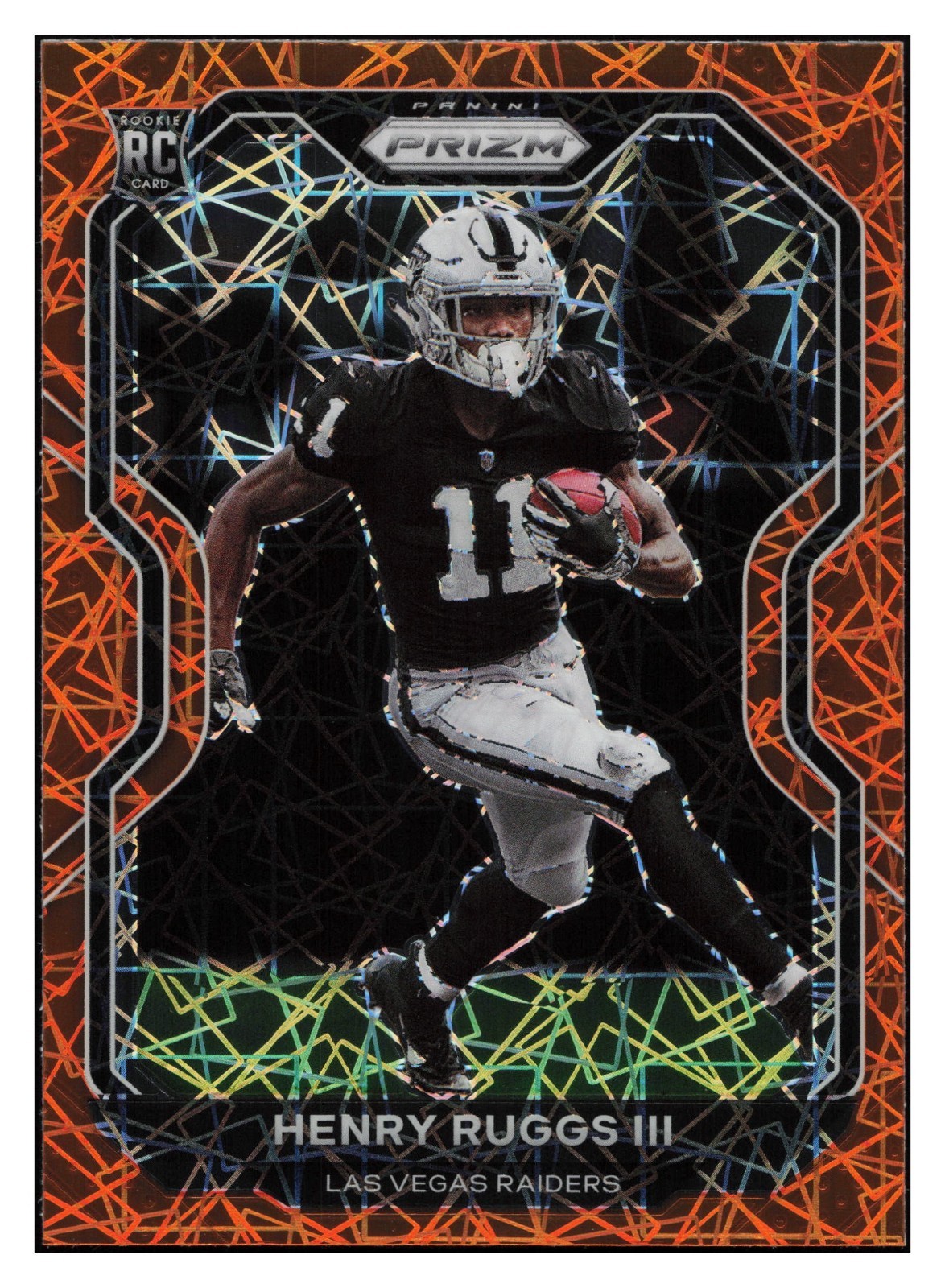 Henry Ruggs III Panini Prizm #372 Lazer
