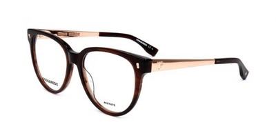 Dsquared2 D2 0042 Brown horn 53/16/145 WOMAN Eyewear Frame