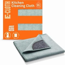 E-Cloth Kitchen Microfiber Cleaning Cloth, Single Pack, Green