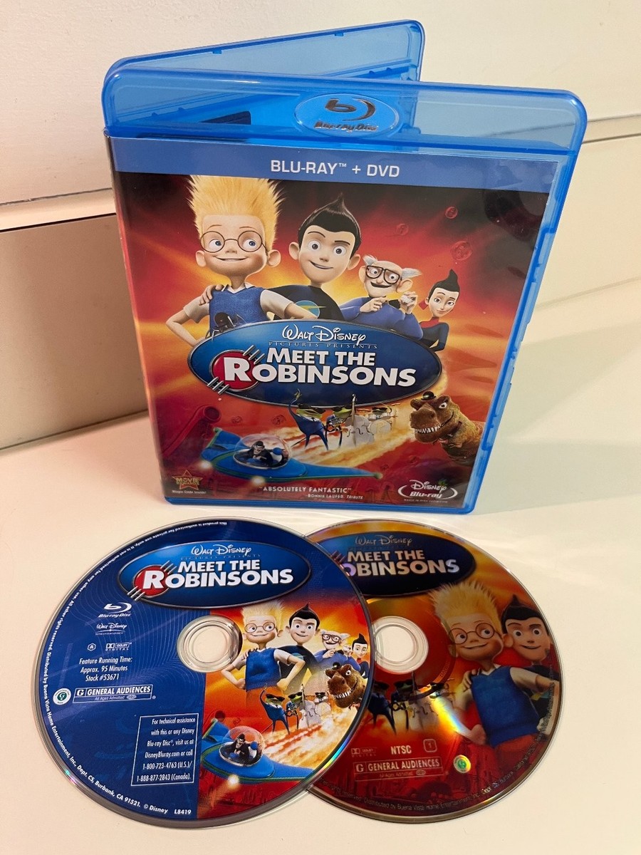 Meet the Robinsons Blu-ray + DVD, 2010 Disney Time Travel