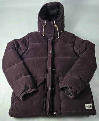 Womens The North Face Sierra Down Corduroy Warm Parka Winter Jacket Root Medium