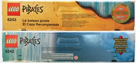 LEGO Pirates 6243 Brickbeard's Bounty Pirate Ship / New Sealed / 100% Authentic