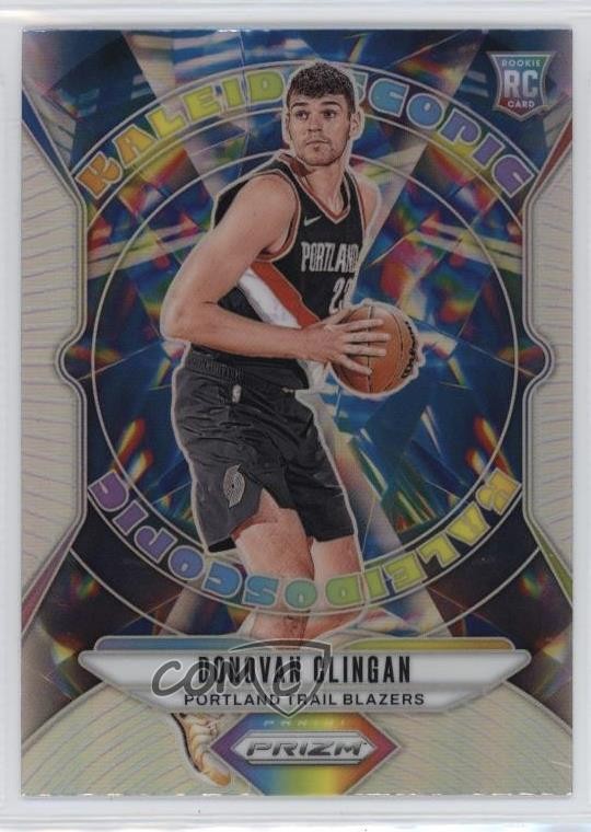 2024-25 Panini Prizm Kaleidoscopic Silver Prizm Donovan Clingan #18 Rookie RC