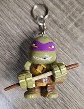 TMNT Teenage Mutant Ninja Turtle Keychain Figure Backpack Clip Ring