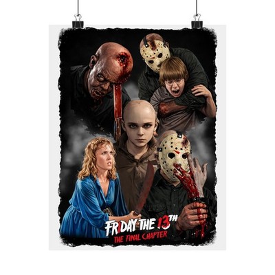 Friday the 13th The Final Chapter poster | Matte Vertical Poster