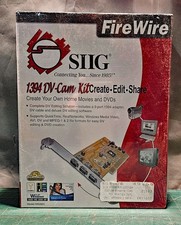2003 SIIG 1394 DV-CAM Kit Model NN2601 - New/Sealed in Box