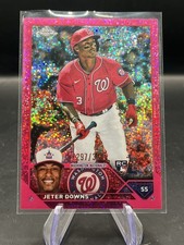 2023 Topps Chrome Magenta Speckle Refractor /350 Jeter Downs #56 Rookie RC