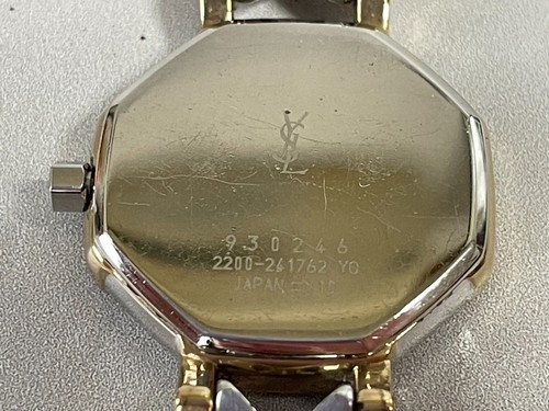 Yves Saint Laurent YSL 2200-241762 【US Stock】 Octagon Ladies Quartz Watch N.MINT - Picture 8 of 10