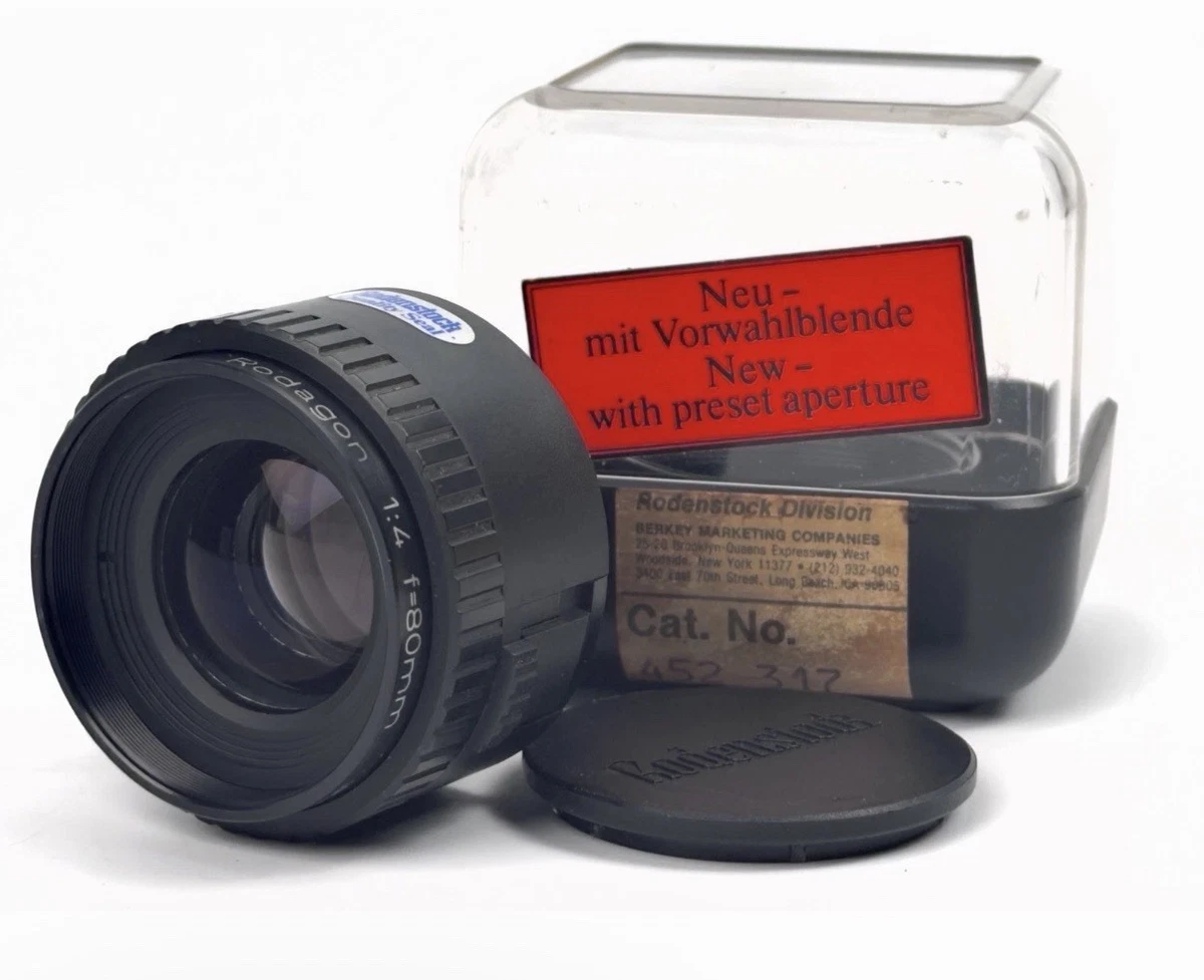 レンズ(単焦点) Rodenstock Rodagon 80mm F4 Rodenstock Rodagon 80mm f/4 Enlarging Lens - LeZot Camera | Sales
