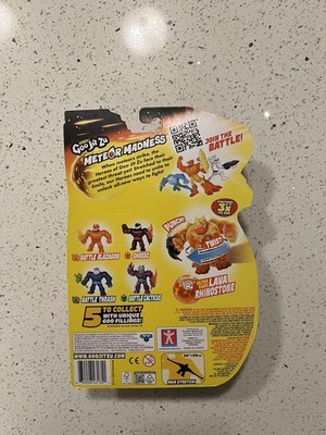 ULTRA RARE LAVA RHINOSTONE Goo Jit Zu Meteor Madness Figure
