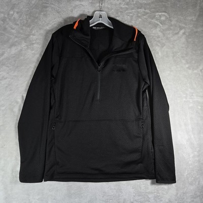 Helly Hansen Powdreamer Midlayer Trekking ULLR Jacket Mens Size Medium M Black