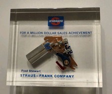 Standard Motor Products Corvette ignition contact set & condenser acrylic award