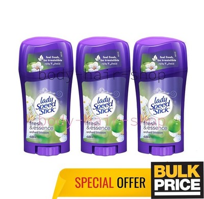 Lady Speed Stick Orchard Blossom Stick Deodorant Anti-Wetness 65g XXL 3-Pack