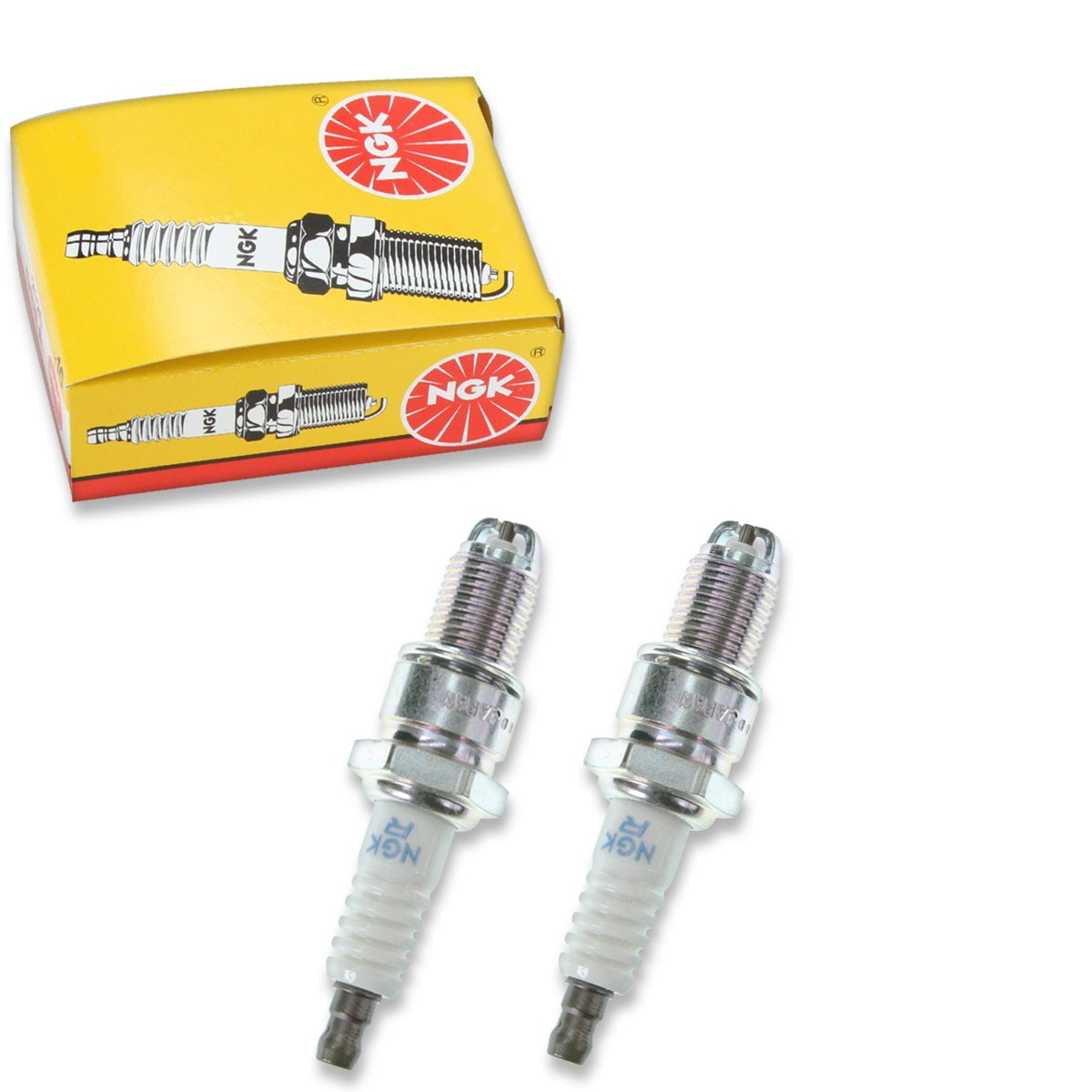 2 pc NGK 6757 BPR6EKN Standard Spark Plugs for W20ETR-L8 W20ETR-L MS851881 hr