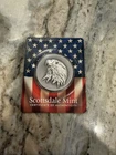 1 oz Scottsdale Silver Eagle Stacker Gilded Round .999 Silver Certi-Lock TEP