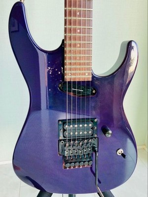 ESP M-II Deluxe Purple Seymour Duncan Metal djent Vintage Rare