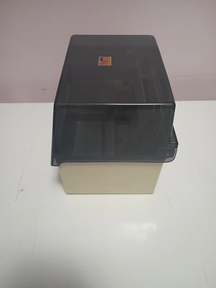 Vintage 1987 Computer Floppy Disc Storage Box Case A.L.S. Industries 1980s tech - Image 3 of 4