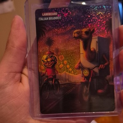 Italian Brainrot Lamincard Diramix Trading Cards UR CHAOS Chicletera Erigo