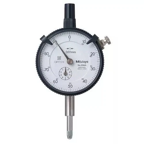 Mitutoyo 2046A-01 Dial Indicator,0 To 10 Mm Range,Yellow