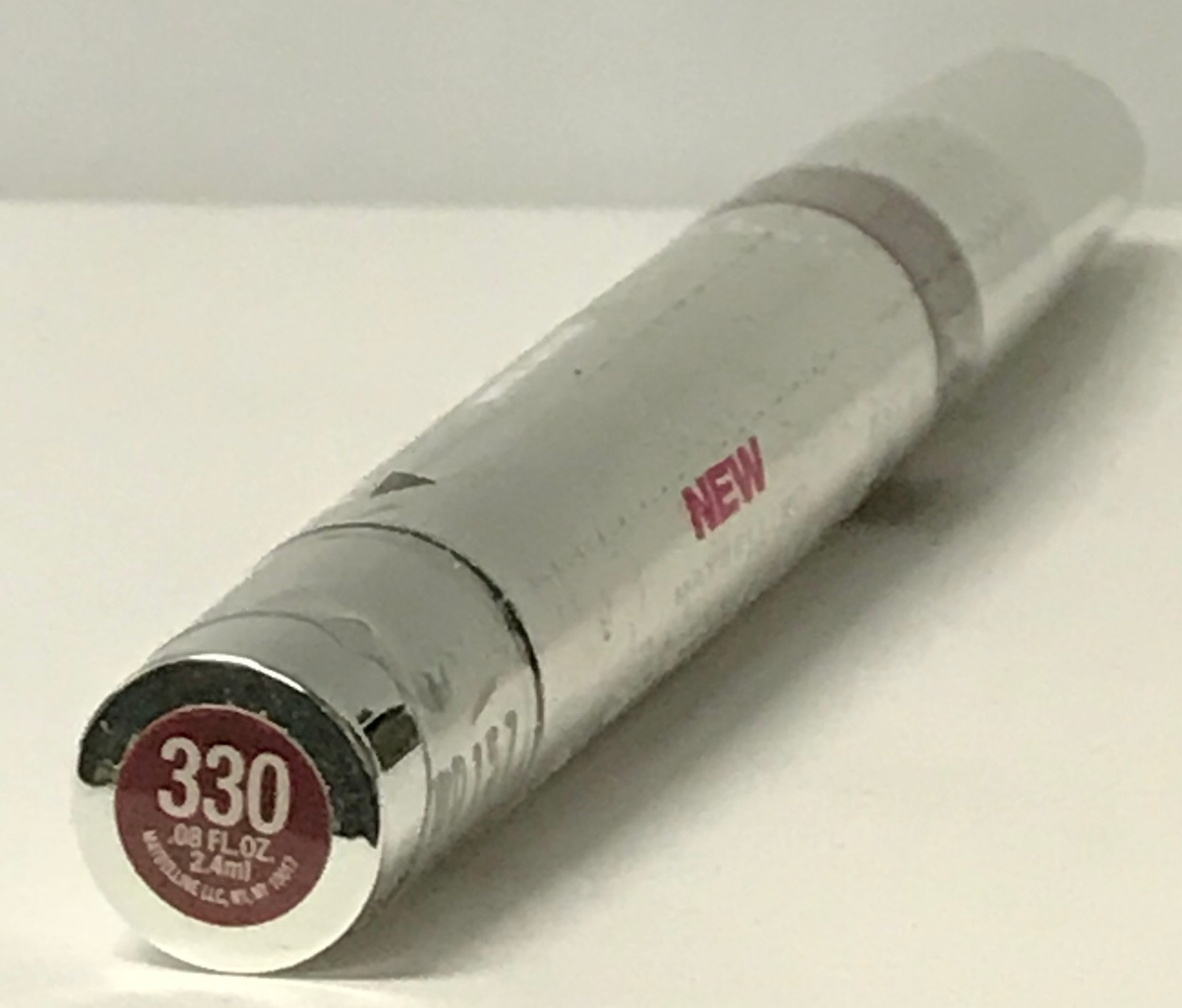 2 Pieces Maybelline Shine Seduction Glossy Lip Color .08 fl oz WINE