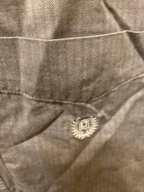 Chaps button down size  XXL striped euc - image 4