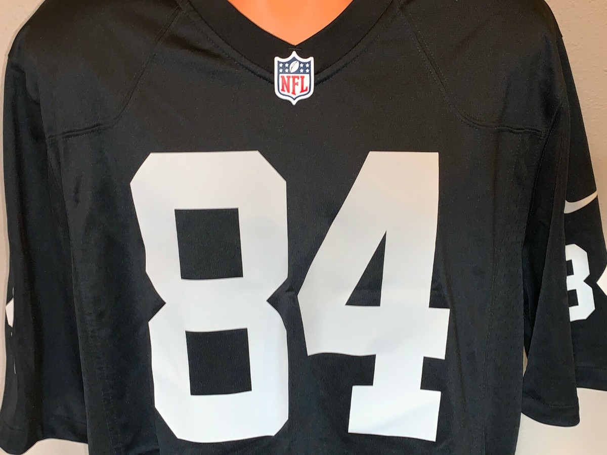 Nike Mens NFL Las Vegas Raiders #84 Antonio Brown XL Football