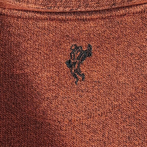 VTG Mens Ashworth Rust Knit Golf Preppy Long Sleeve Polo Sweater (Large) - Picture 5 of 8