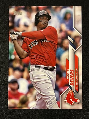 Rafael Devers 2020 Topps Series 1 Advance Stats Parallel /300 Red Sox 314