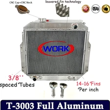 Aluminum Radiator for 1988-1992 Nissan Forklift A10-A25 H20 OE#2146090H10 AT/MT