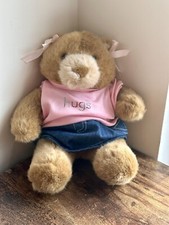 Build A Bear Lil Cub Butterscotch W/Outfit - Vintage Plush