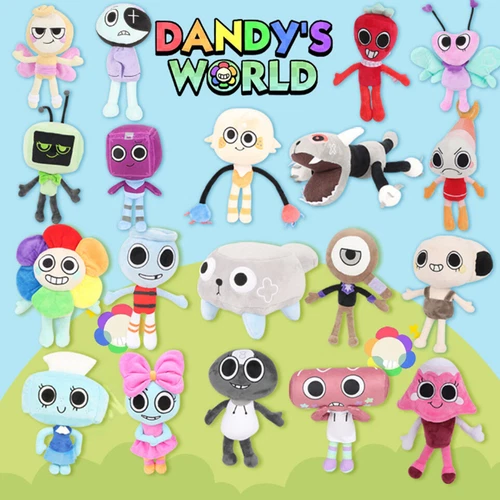 Dandy'S World Plush Pebble Finn Flutter Dandys World Plushie Horror Game Soft - Picture 4 of 30