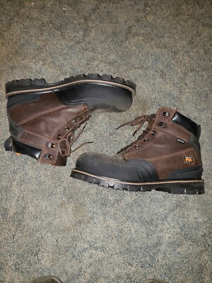 Men's Timberland 6'' Steel Toe WP Work Boot A11RO 14W.