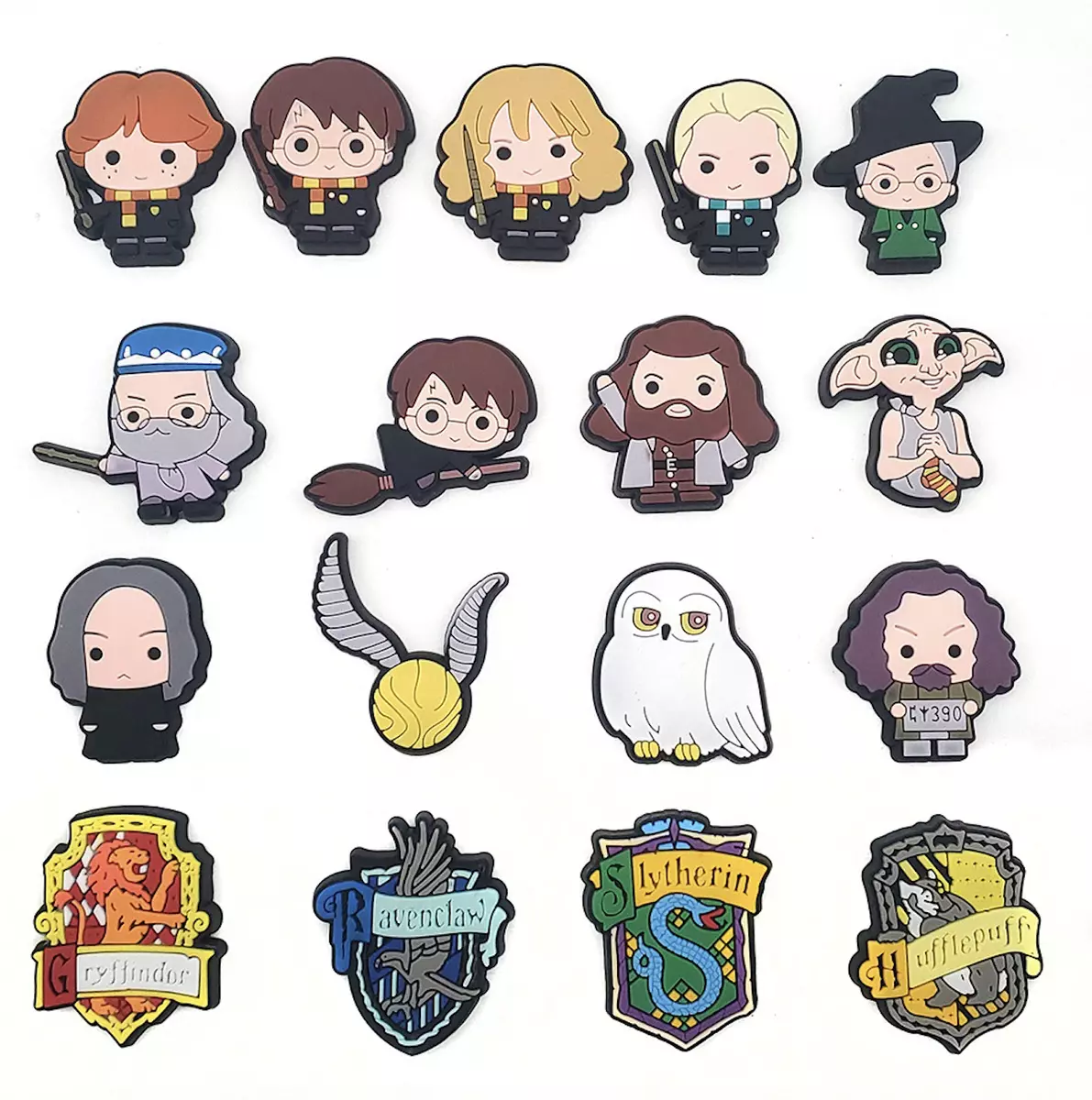 Wholesale 50pcs PVC Shoe Charms Harry Potter Hermione Grang