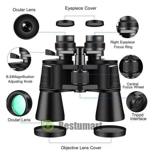 Day&Night Combo Binoculars&Monocular Hunting Camping BK4 Telescopes High Power - Picture 18 of 140
