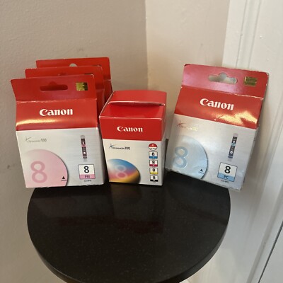 Lot 5 Canon Pixma Ink Cartridges 226 3 Cyan 1 Magenta 1 4 Pk Genuine ChromaLife