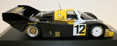 Minichamps 1/18 Diecast 155 846612 Porsche 956K Schornstein Bad Aachen Monza '84 - Picture 4 of 16