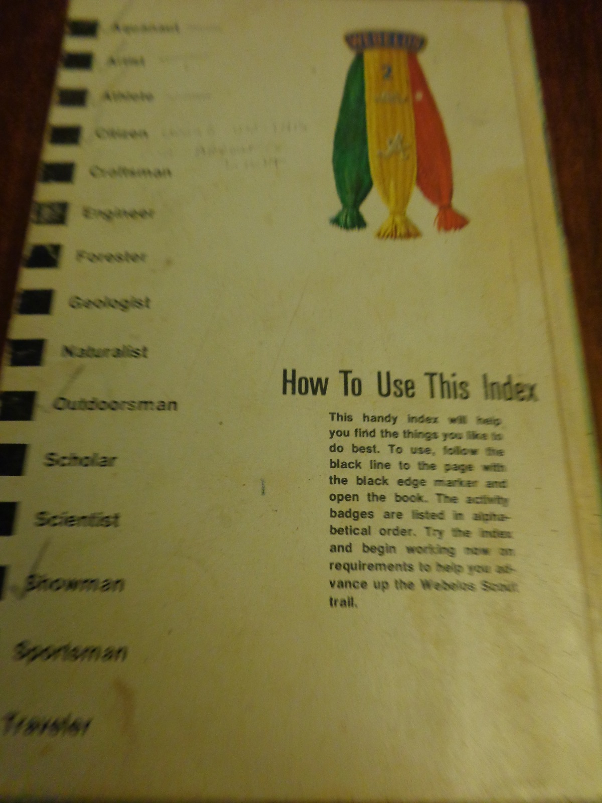 Webelos Boy Scout Handbook Soft Cover Book 1981 With Parents Supplement ...