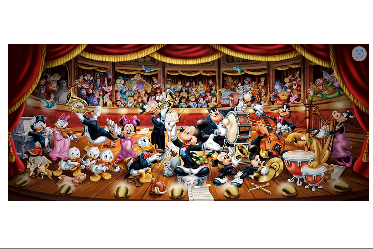 Clementoni Disney Orchestra 13200 Piece Jigsaw Puzzle 8005125380107 eBay