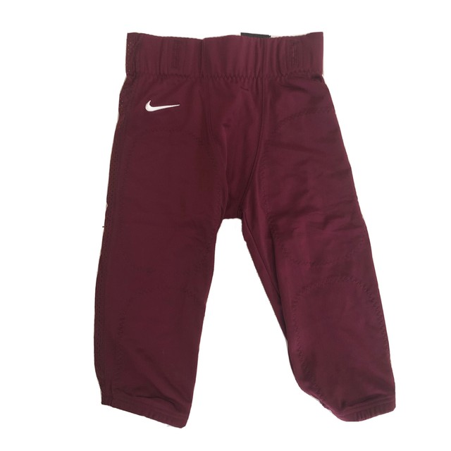 Nike Mens L Maroon Football Pants Style 