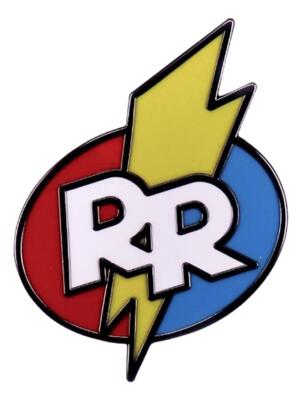 Chip and Dale Rescue Rangers 90's Logo Metal Enamel Pin