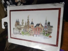 Cross Stitch Kit Amsterdam 450 Thea Gouverneur 36 Ct NEW Cross Stitch