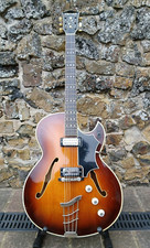 Hofner President Thinline 66 Florentine Vintage 1960s Electric Guitar