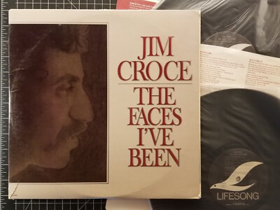 JIM CROCE The Faces I've Been 2LPs 1975 1ST PRESS w/ BOOKLET & INNERS Lifesong