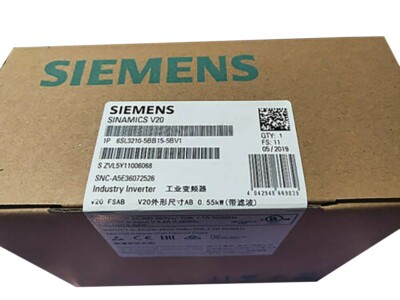 6SL3210-5BB15-5BV1 New Sealed Siemens Industry Inverter 6SL3210-5BB15-5BV1 IPCS