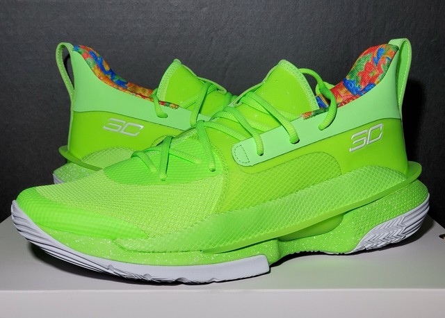 steph curry lime green shoes