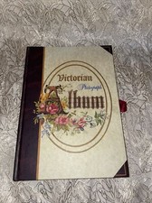 The Victorian Photograph Album Ribbon Tie Vintage 1995 Picture Scrap Photo Book