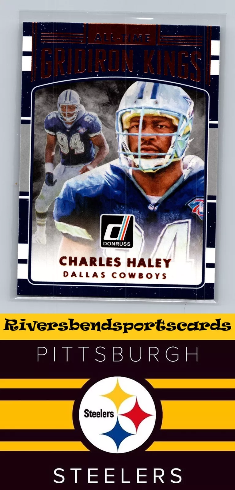Charles Haley trading card